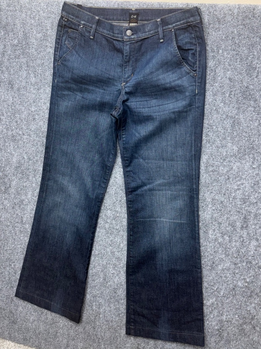 Citizens of Humanity Mid Rise Waist Flare Wide Leg Women's Jeans Size 30 (30x30) - Picture 2 of 14